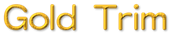 Gold Trim Logo Style