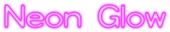 Neon Glow Logo Style