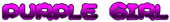 PURPLE GIRL Logo Style