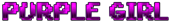 PURPLE GIRL Logo Style