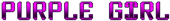 PURPLE GIRL Logo Style