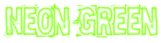 Neon Green Logo Style