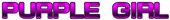 PURPLE GIRL Logo Style