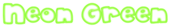 Neon Green Logo Style