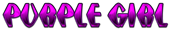 PURPLE GIRL Logo Style