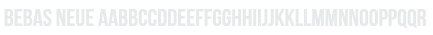 Bebas Neue Font