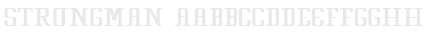 Strongman Font