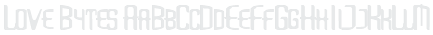 Love Bytes Font