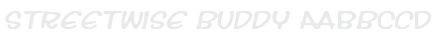 Streetwise buddy Font