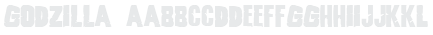 Godzilla Font