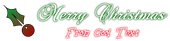 Christmas Symbol Logo Style